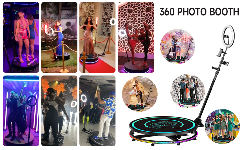 How Does a 360 Photo Booth Work. 360 photo booths are actually video…, by  Chacktok