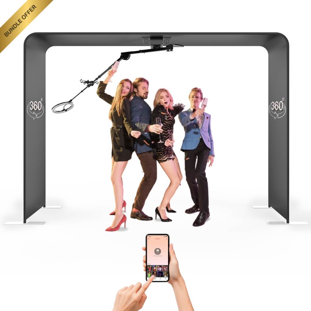 ChackTok VIP Bundle: 12-Month APP + Sky 360 Photo Booth