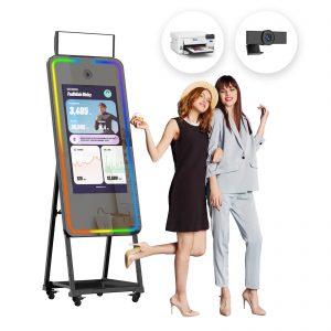 65in Mirror Photo Booth + Printer