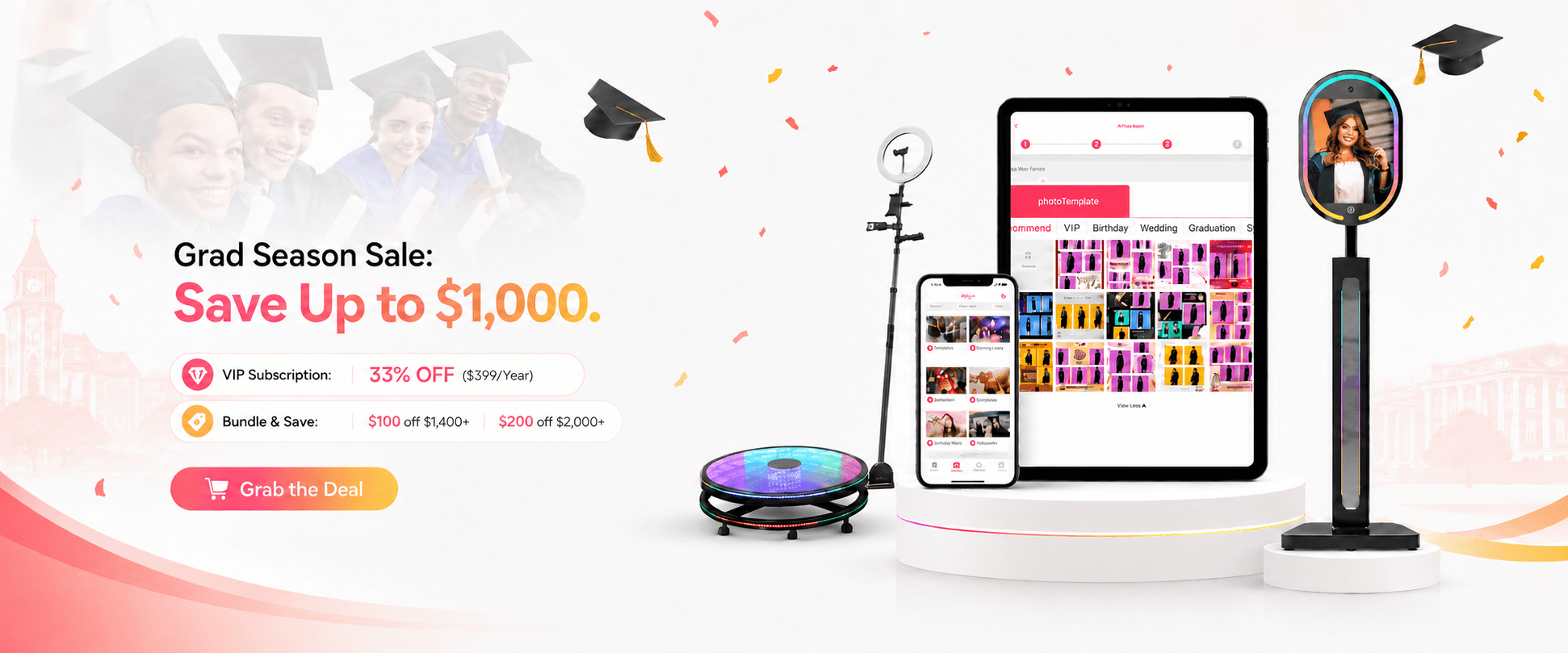 ChackTok Grad Season Sale